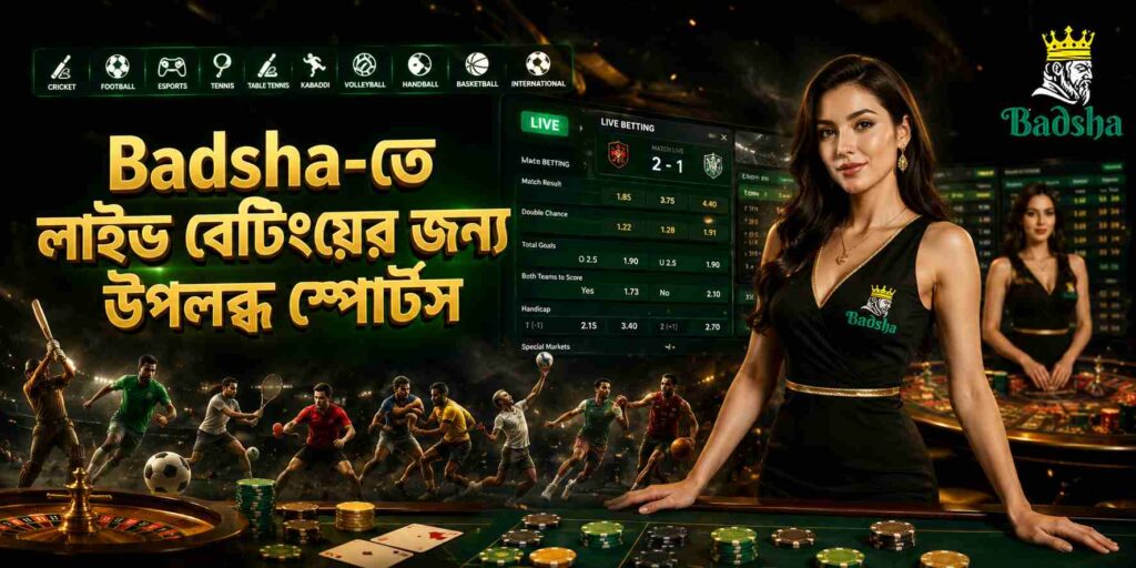 Badsha লাইভ ক্যাসিনো