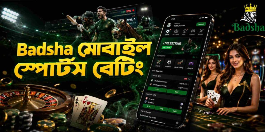 Badsha মোবাইল স্পোর্টস বেটিং
